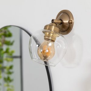 מנורת קיר ספוט זכוכית בייסיק 3113