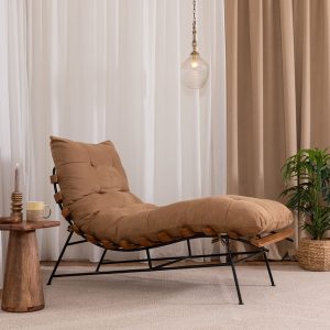 כורסת שזלונג יחיד ג’סיקה קאמל זמש