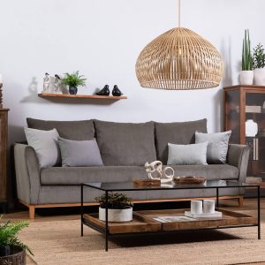 ספת איזבלה קורדרוי אפור כהה