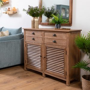 שידה כפרית מעץ מלא ליה 125