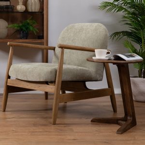 כורסא מעוצבת אמיליה ירוק מנטה