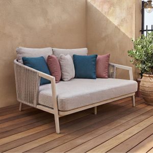 כורסת רביצה לגינה URBAN LOVESEAT שמנת